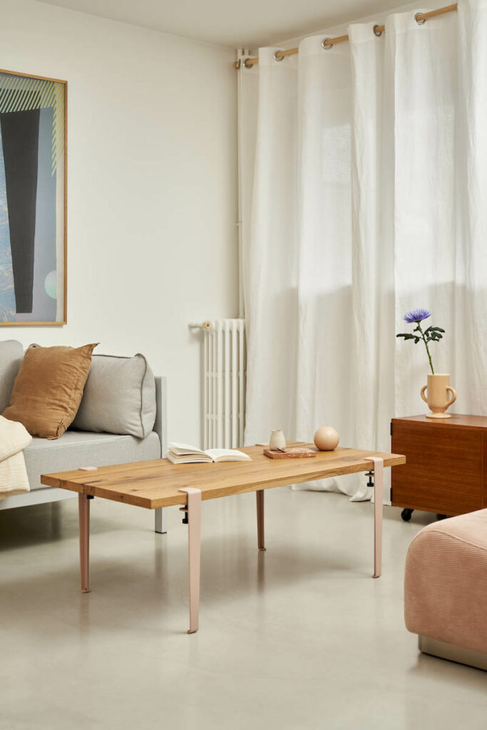 TIPTOE et FERMOD s'associent pour encore plus de mobilier design