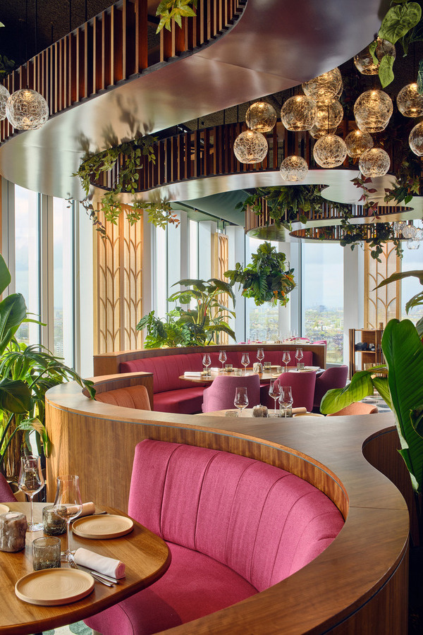 Selva Restaurant Amsterdam : Design et Vue Panoramique