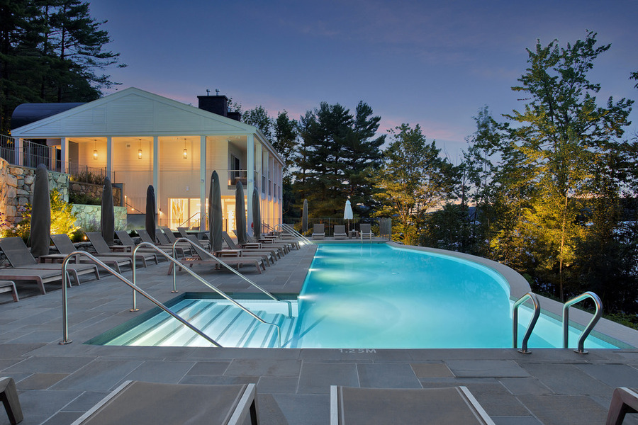 Le Spa du Manoir Hovey : luxe contemporain au Québec