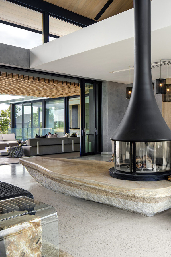 Winelands Villa : harmonie entre architecture moderne et nature