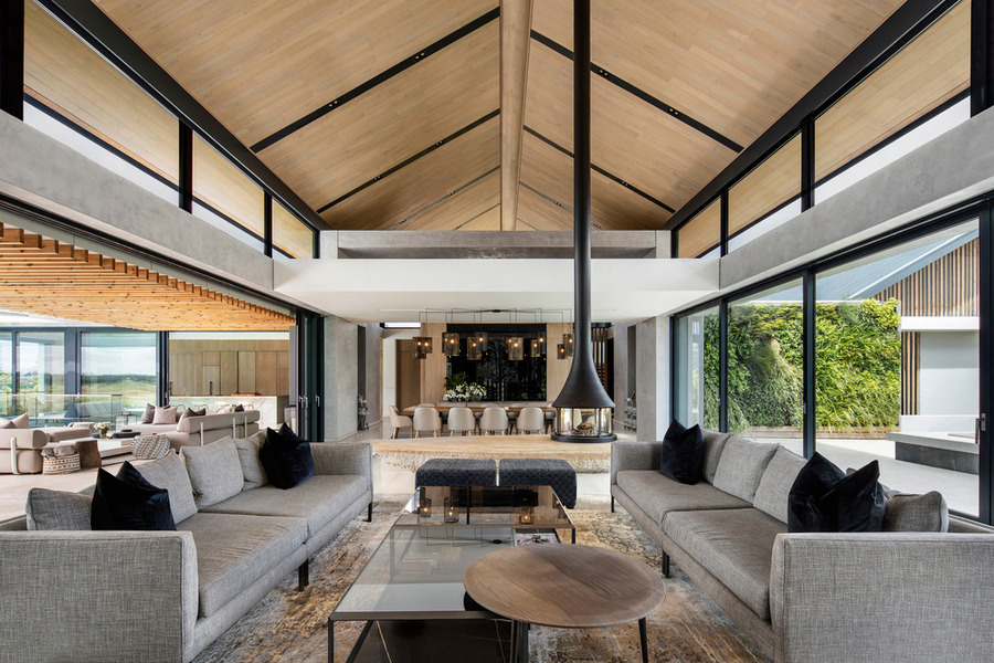 Winelands Villa : harmonie entre architecture moderne et nature